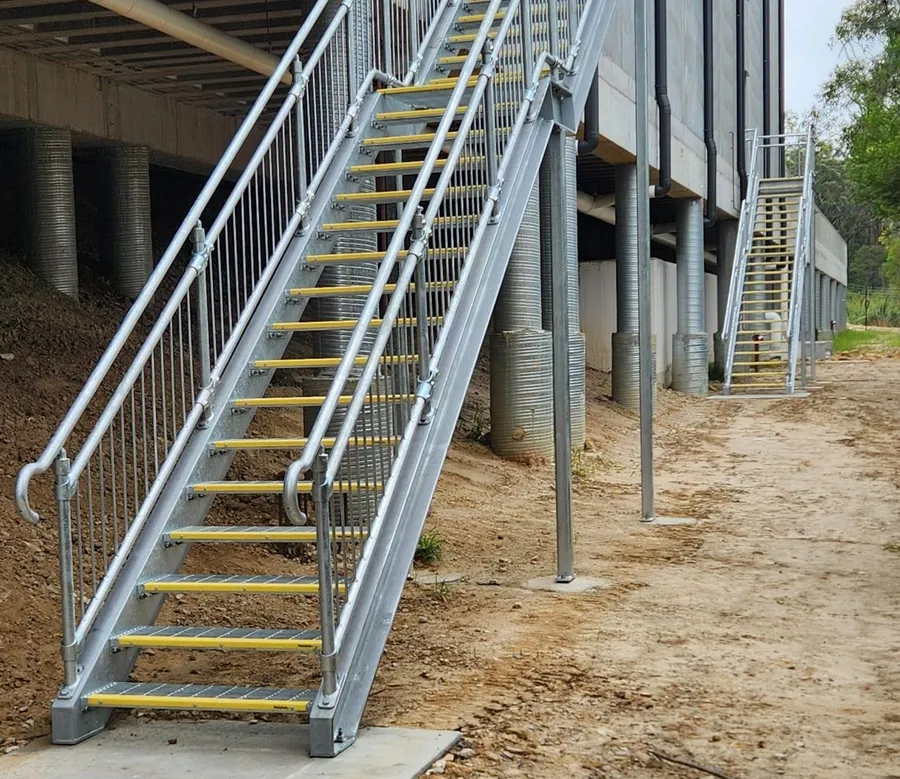 Staircase installed