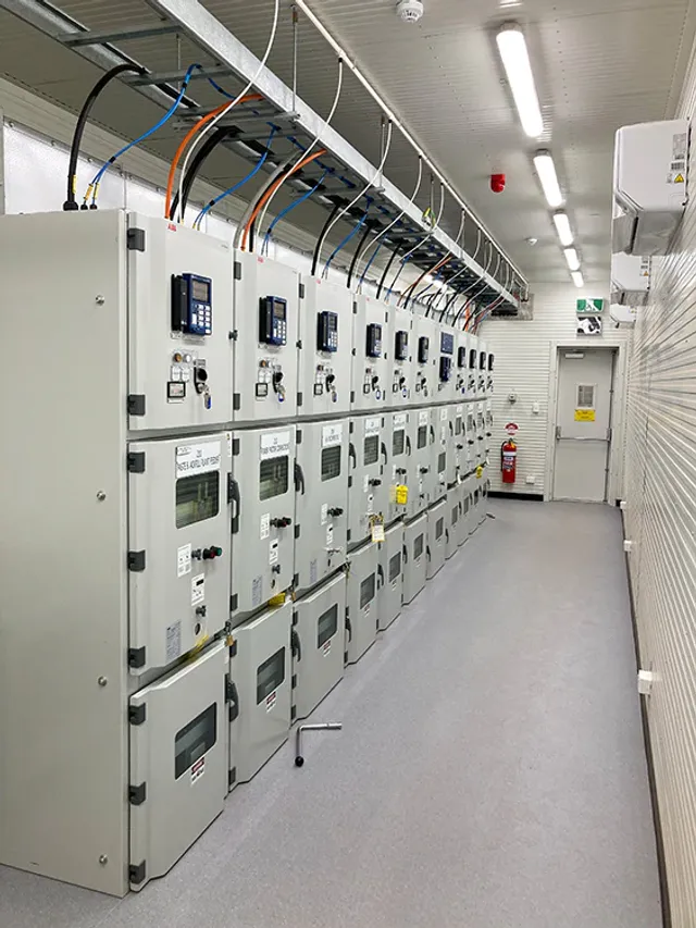 Switchroom commissioning